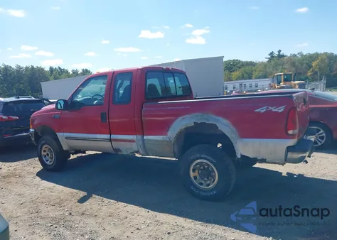2000 Ford F350 Srw Super Duty from USA, damaged, VIN 1FTSX31S7YEE19225